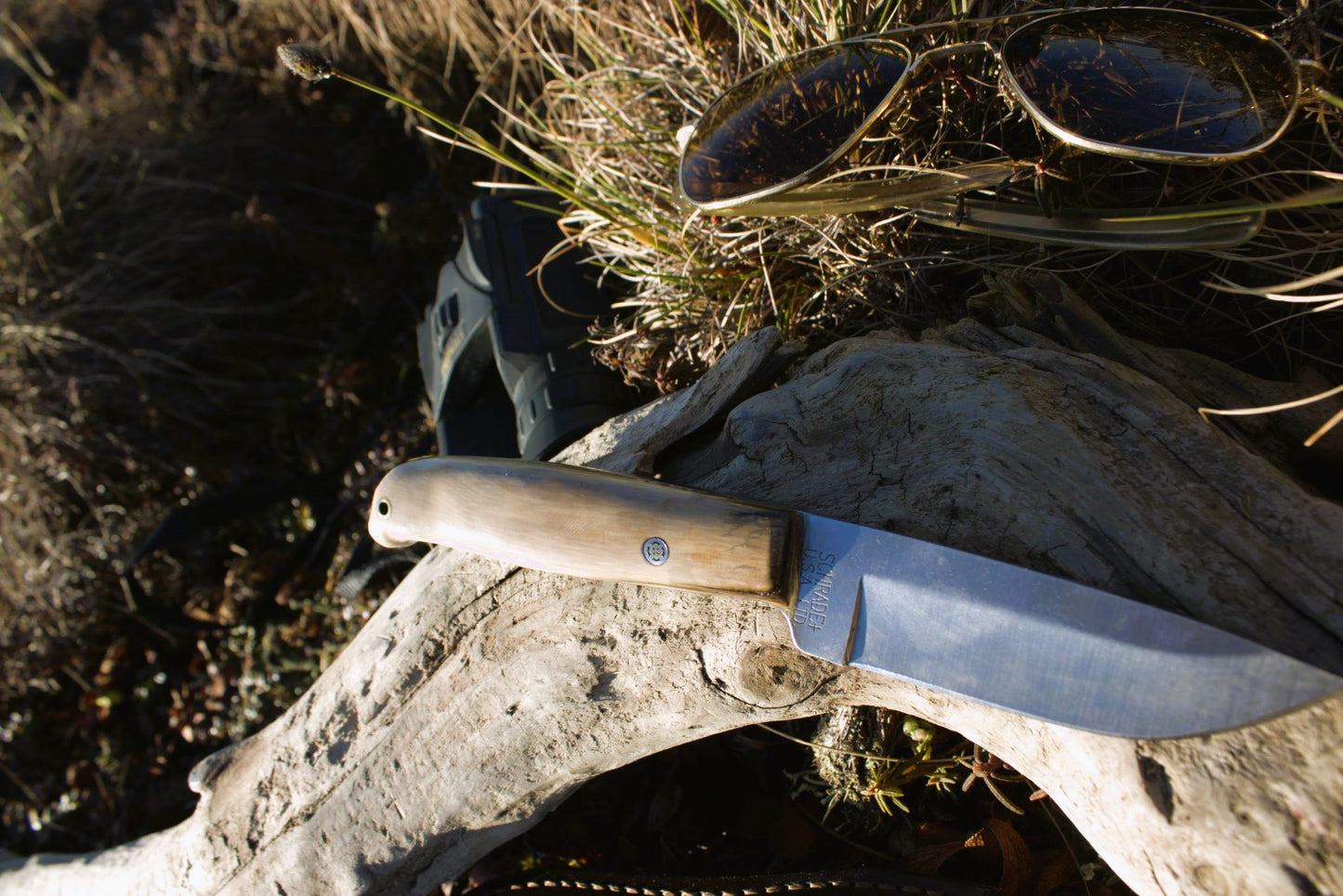 schrade pro hunter mammoth tusk knife